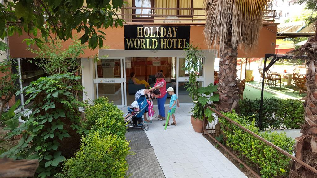 Holiday World Hotel Alanya Luaran gambar